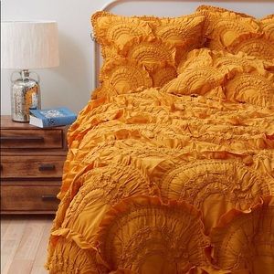 Anthropologie Rivulets Marigold